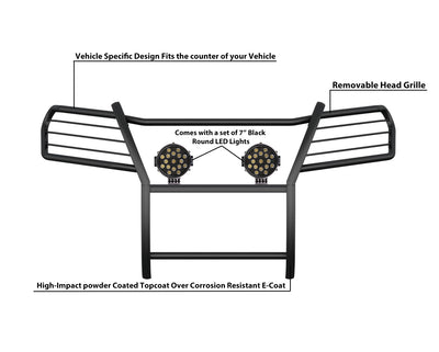 Grille Guard Kit <br>16-19 Honda Ridgeline