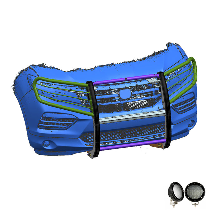 Grille Guard Kit <br>16-20 Honda Pilot