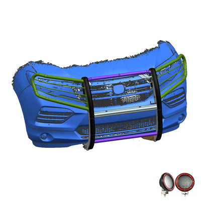 Grille Guard Kit <br>16-20 Honda Pilot