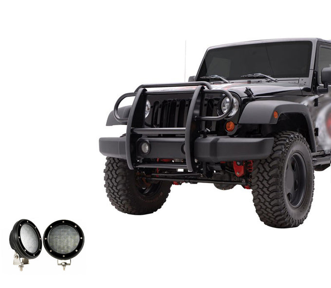 Grille Guard Kit <br>07-17 Jeep Wrangler