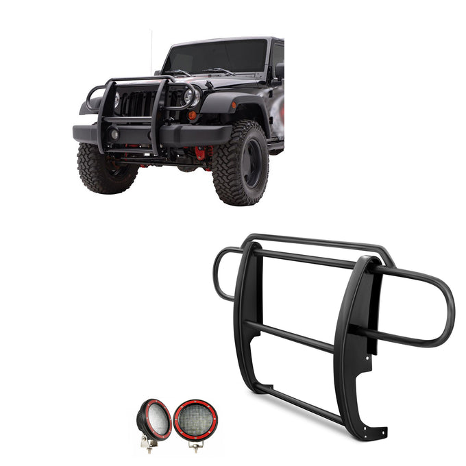 Grille Guard Kit <br>07-17 Jeep Wrangler