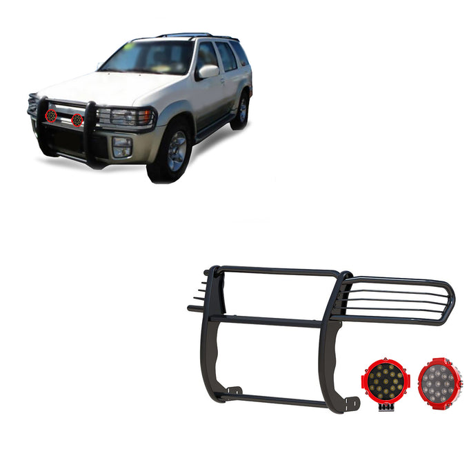 Grille Guard Kit <br>97-03 Infiniti QX4, 96-04 Nissan Pathfinder