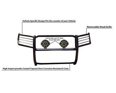 Grille Guard Kit <br>05-15 Nissan Armada, 04-15 Titan