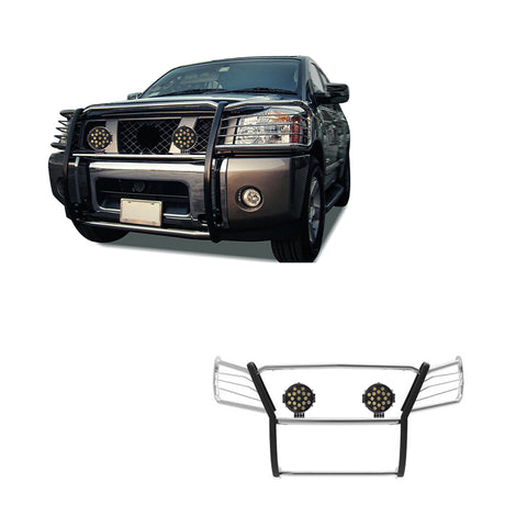 Grille Guard Kit <br>05-15 Nissan Armada, 04-15 Titan