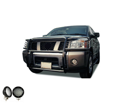 Grille Guard Kit <br>05-15 Nissan Armada, 04-15 Titan