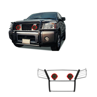 Grille Guard Kit <br>05-15 Nissan Armada, 04-15 Titan