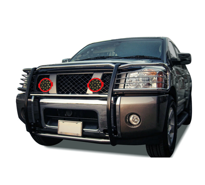 Grille Guard Kit <br>05-15 Nissan Armada, 04-15 Titan