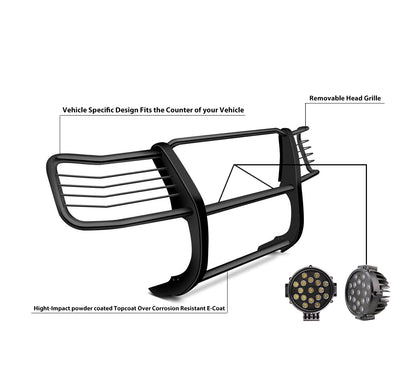 Grille Guard Kit <br>16-24 Nissan Titan XD