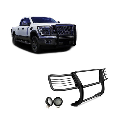 Grille Guard Kit <br>16-24 Nissan Titan XD