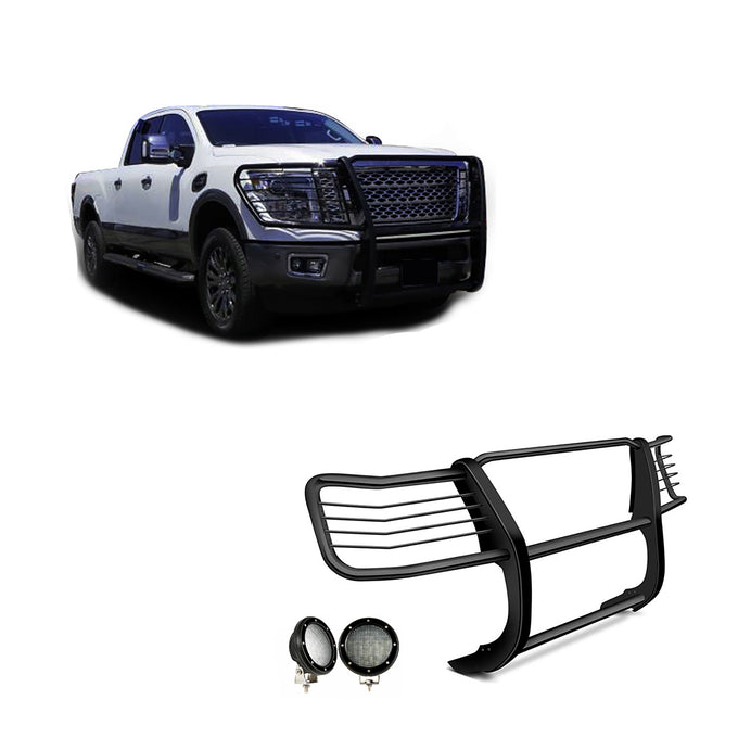 Grille Guard Kit <br>16-24 Nissan Titan XD