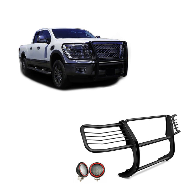 Grille Guard Kit <br>16-24 Nissan Titan XD