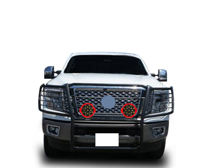 Grille Guard Kit <br>16-24 Nissan Titan XD