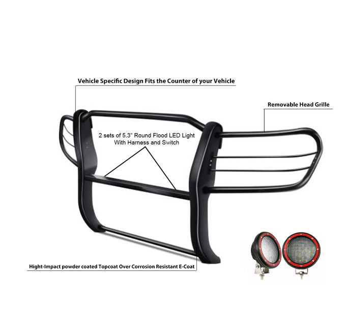 Grille Guard Kit <br>98-07 Toyota Land Cruiser