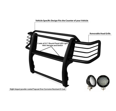 Grille Guard Kit <br>96-98 Toyota 4Runner, 98-00 Tacoma