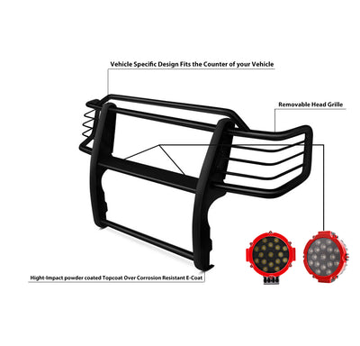 Grille Guard Kit <br>96-98 Toyota 4Runner, 98-00 Tacoma