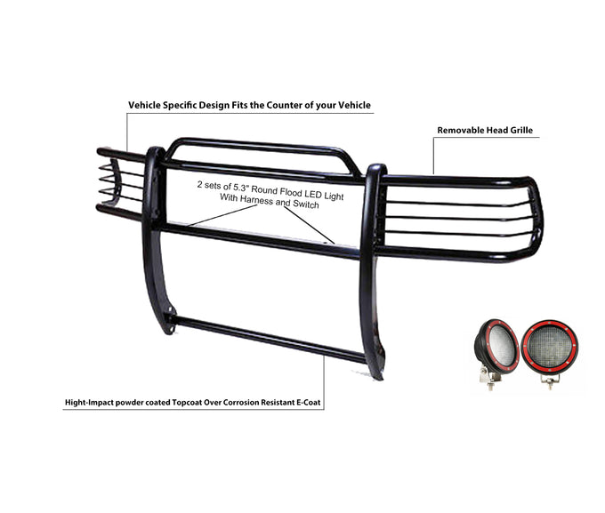 Grille Guard Kit <br>01-05 Toyota RAV4