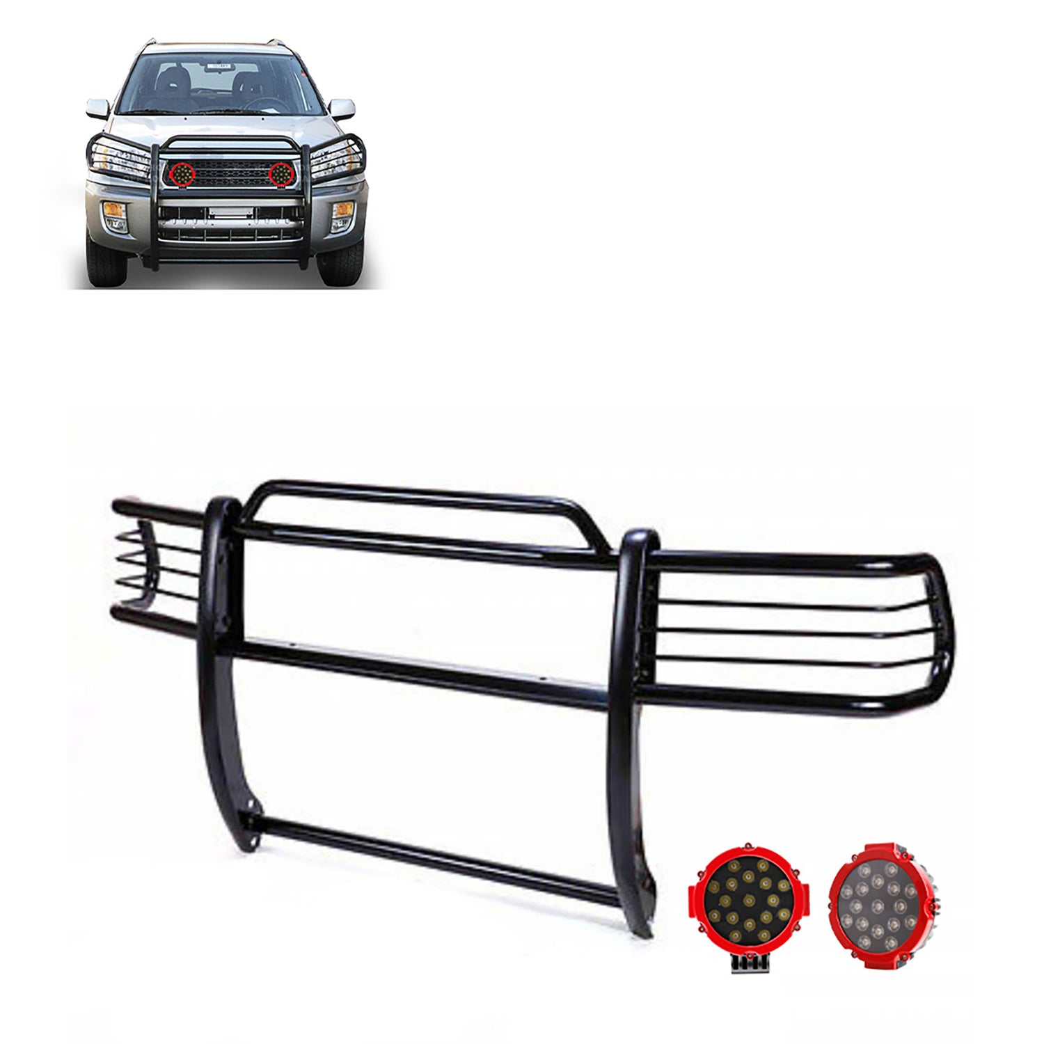 Grille Guard Kit <br>01-05 Toyota RAV4