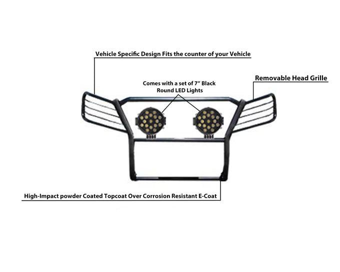 Grille Guard Kit <br>01-04 Toyota Tacoma
