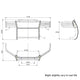 Grille Guard Kit <br>04-06 Toyota Tundra