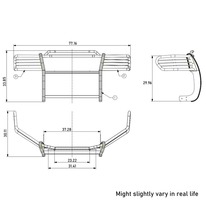 Grille Guard <br>04-06 Toyota Tundra
