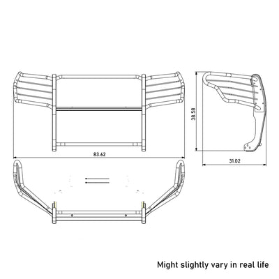 Grille Guard <br>22-24 Toyota Tundra
