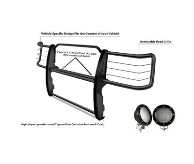Grille Guard Kit <br>03-09 Lexus GX470, Toyota 4Runner