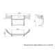 Grille Guard Kit <br>03-09 Lexus GX470, Toyota 4Runner