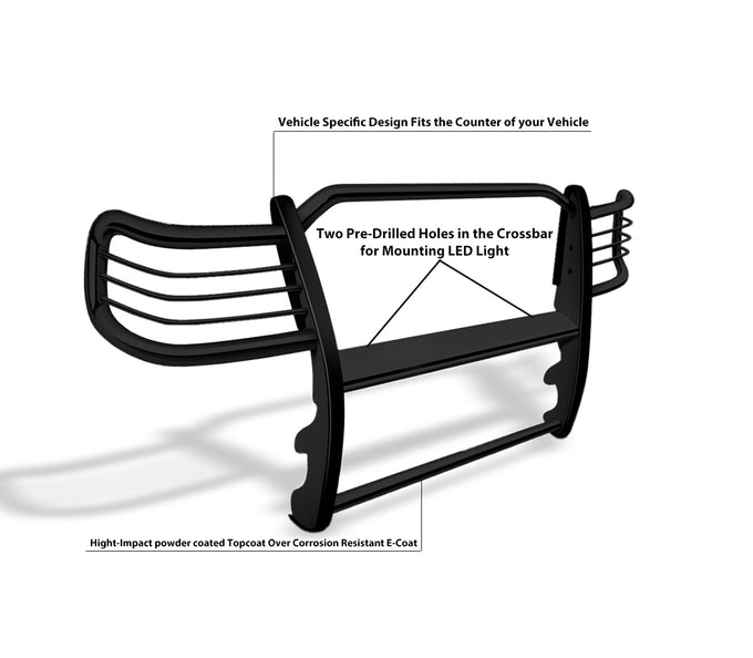 Grille Guard <br>03-09 Lexus GX470, Toyota 4Runner