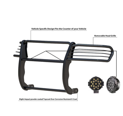 Grille Guard Kit <br>10-24 Toyota 4Runner