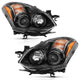 Black Projector Headlights <br> 10-13 Nissan Altima