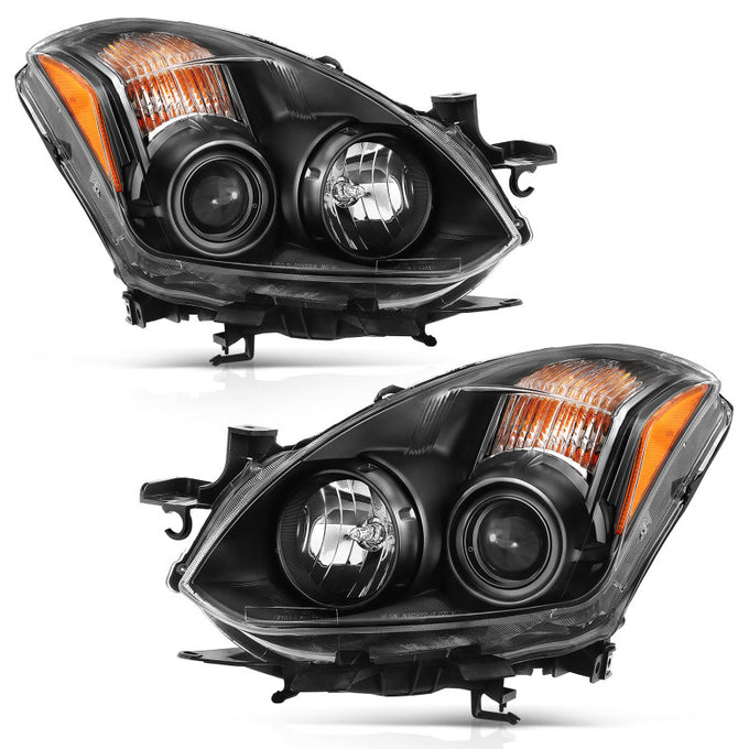 Black Projector Headlights <br> 10-13 Nissan Altima