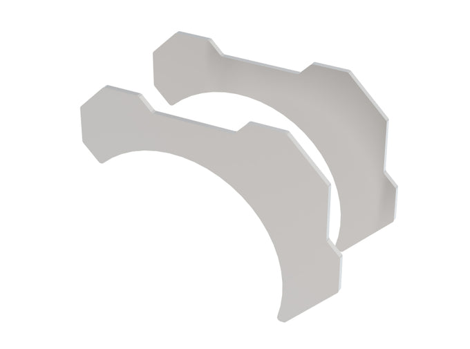 3in T-304 Stainless Tube Bracket Kit <br> Universal Fit