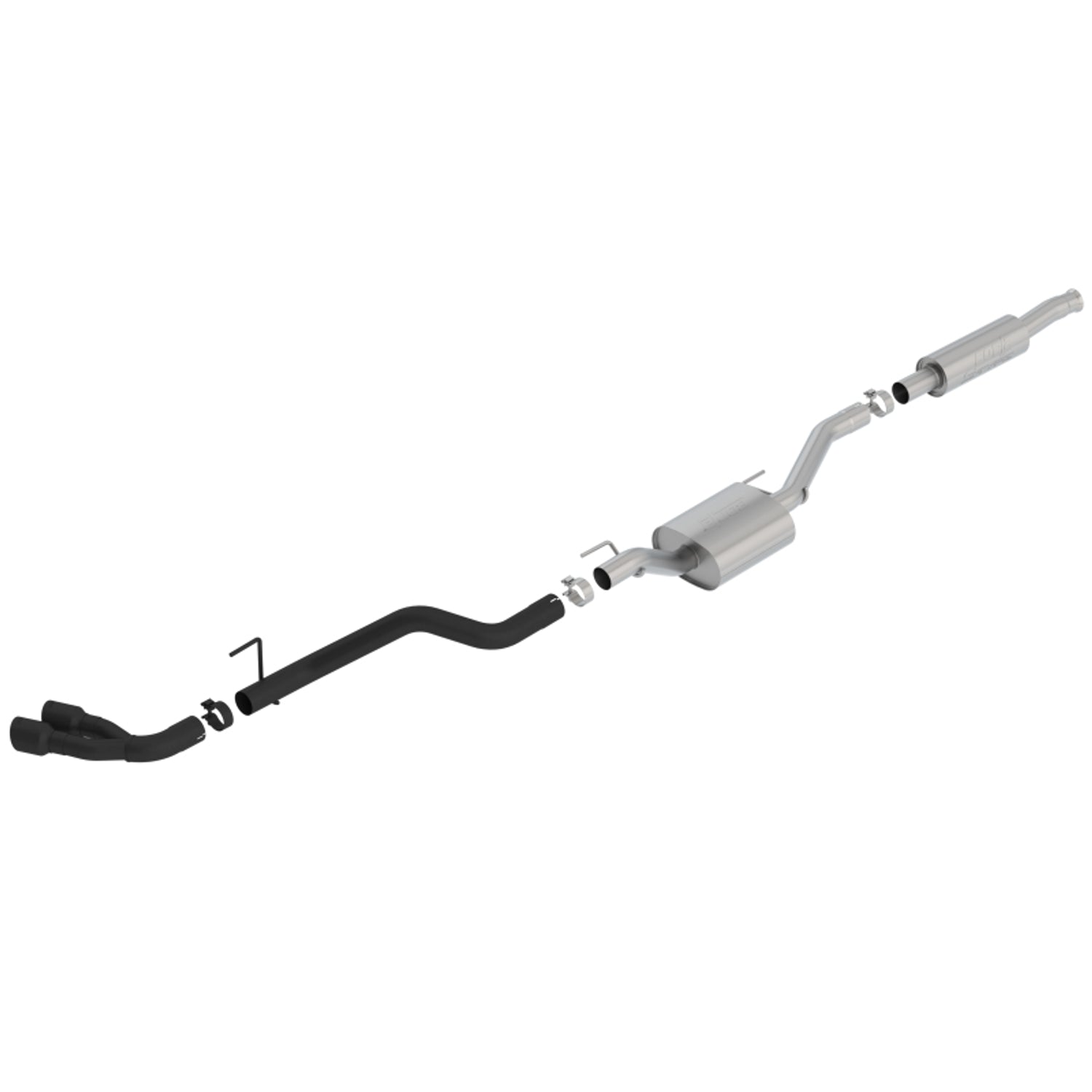 S-Type Cat-Back Exhaust System <br> 20-22 Jeep Gladiator 3.6L V6