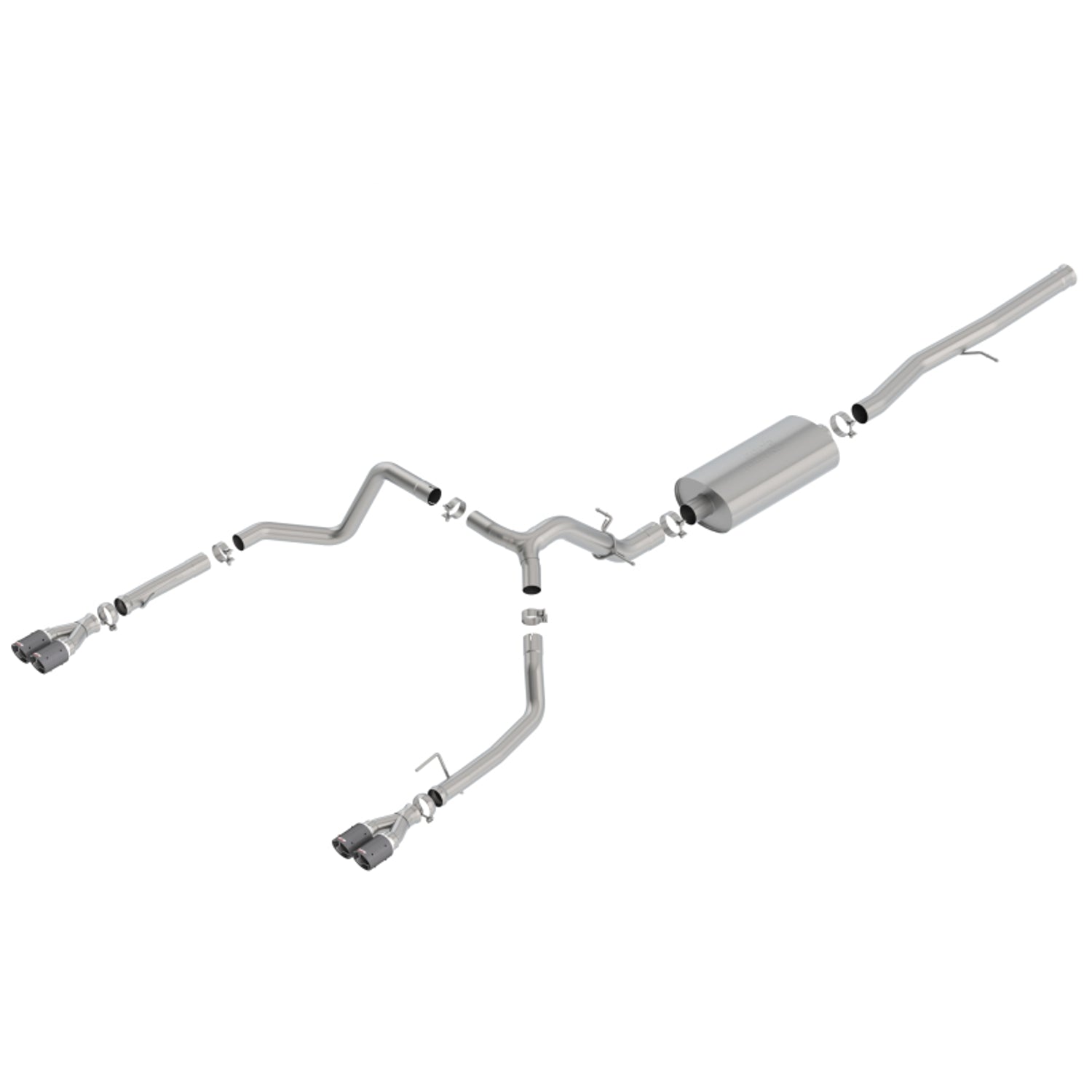 Touring Cat-Back Exhaust System <br> 19-23 Chevrolet Silverado GMC Sierra 1500