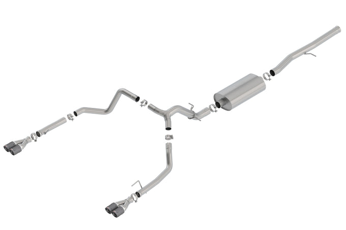 Touring Cat-Back Exhaust System <br> 19-23 Chevrolet Silverado GMC Sierra 1500