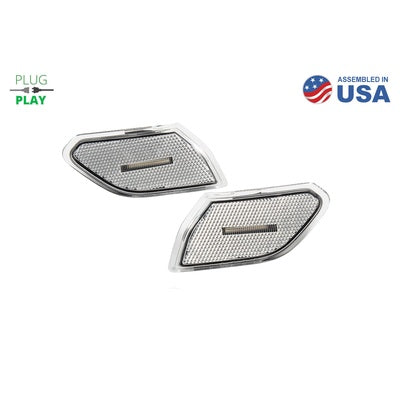 Sidemarkers, Amber (set) <br>18-24 Jeep JL Wrangler/Gladiator