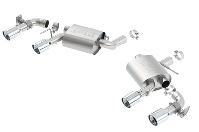 S-Type Axle-Back Exhaust System <br> 16-23 Chevy Camaro SS 6.2L V8