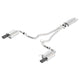 Touring Cat-Back Exhaust System <br> 15-17 Ford Mustang 5L V8