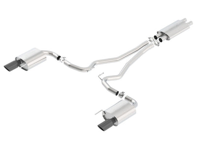 Touring Cat-Back Exhaust System <br> 15-17 Ford Mustang 5L V8