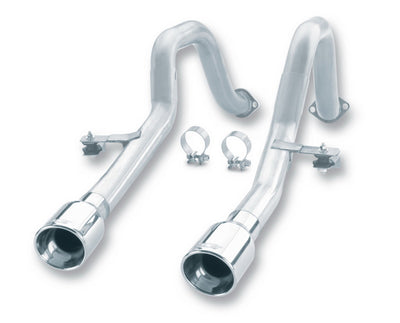Straight Pipe Cat-Back Exhaust System <br> 97-04 Chevy Corvette 5.7L V8