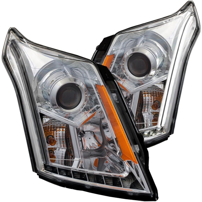 Chrome Projector Headlights Plank Style Design <br> 10-15 Cadillac Srx