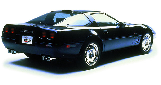 S-Type Axle-Back Exhaust System <br> 84-91 Chevy Corvette 5.7L V8