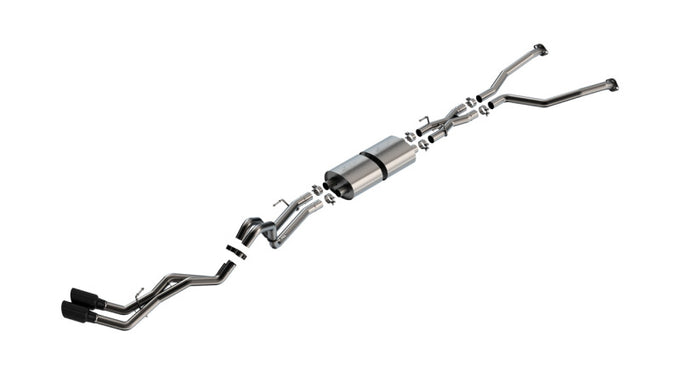 ATAK Axle-Back Exhaust System <br> 22-24 Toyota Tundra 3.4L (Includes Hybrid Models)
