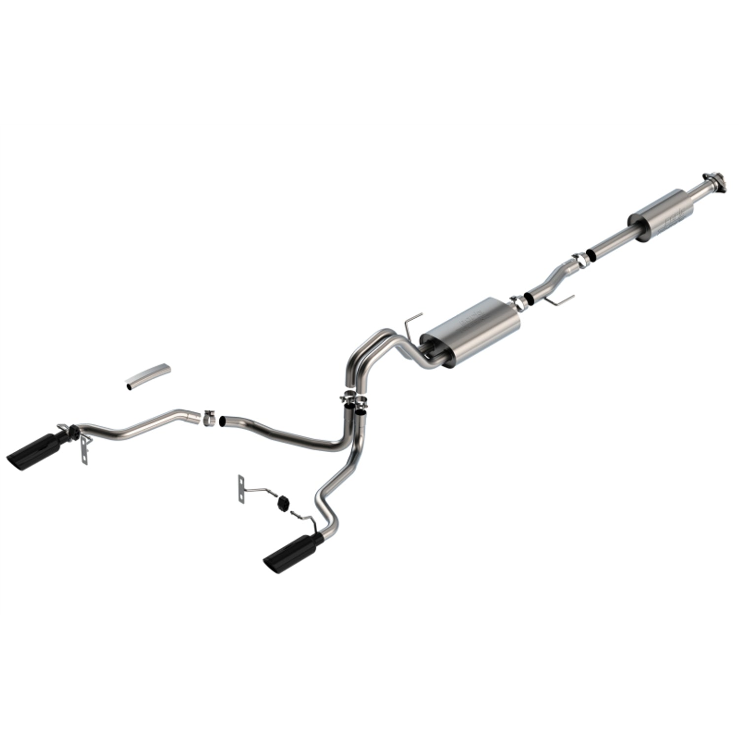 Touring Cat-Back Exhaust System <br> 21-24 Ford F-150 F-150 2.7L/ 3.5L V6
