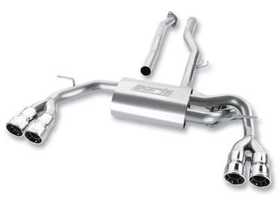 S-Type Cat-Back Exhaust System <br> 10-14 Hyundai Genesis Coupe 2L L4