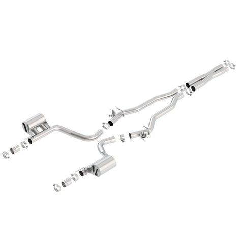 ATAK Cat-Back Exhaust System <br> 15-23 Dodge Challenger 6.2L V8 With MDS