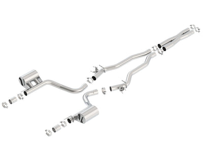 ATAK Cat-Back Exhaust System <br> 15-23 Dodge Challenger 6.2L V8 With MDS