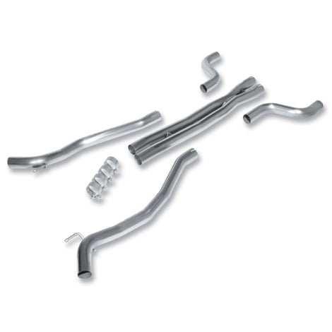 X-Pipe With Mid Connection Pipes <br> 10-15 Chevy Camaro 6.2L V8