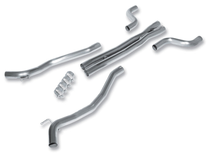 X-Pipe With Mid Connection Pipes <br> 10-15 Chevy Camaro 6.2L V8