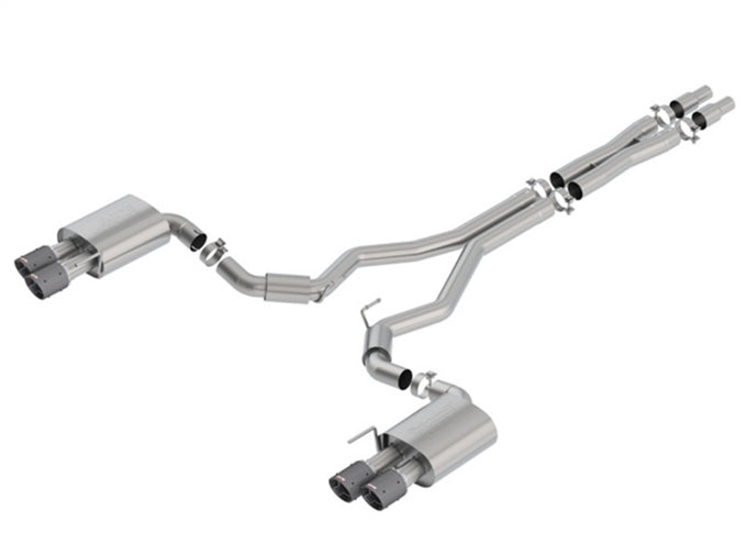 S-Type Cat-Back Exhaust System <br> 18-23 Ford Mustang 5L V8 Coupe